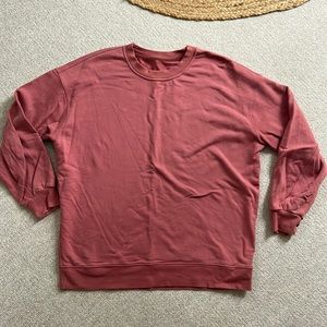 Lululemon crew neck sweatshirt